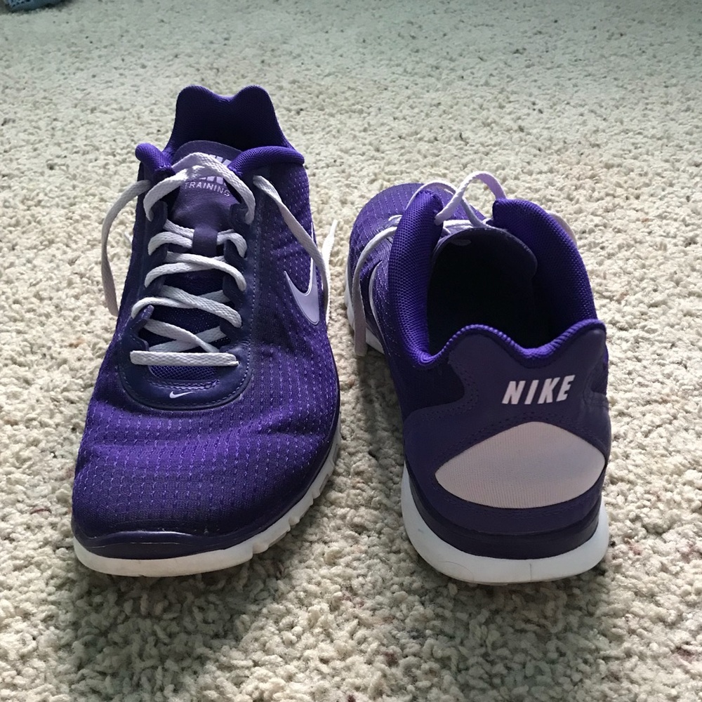 Purple Nike Free Runs